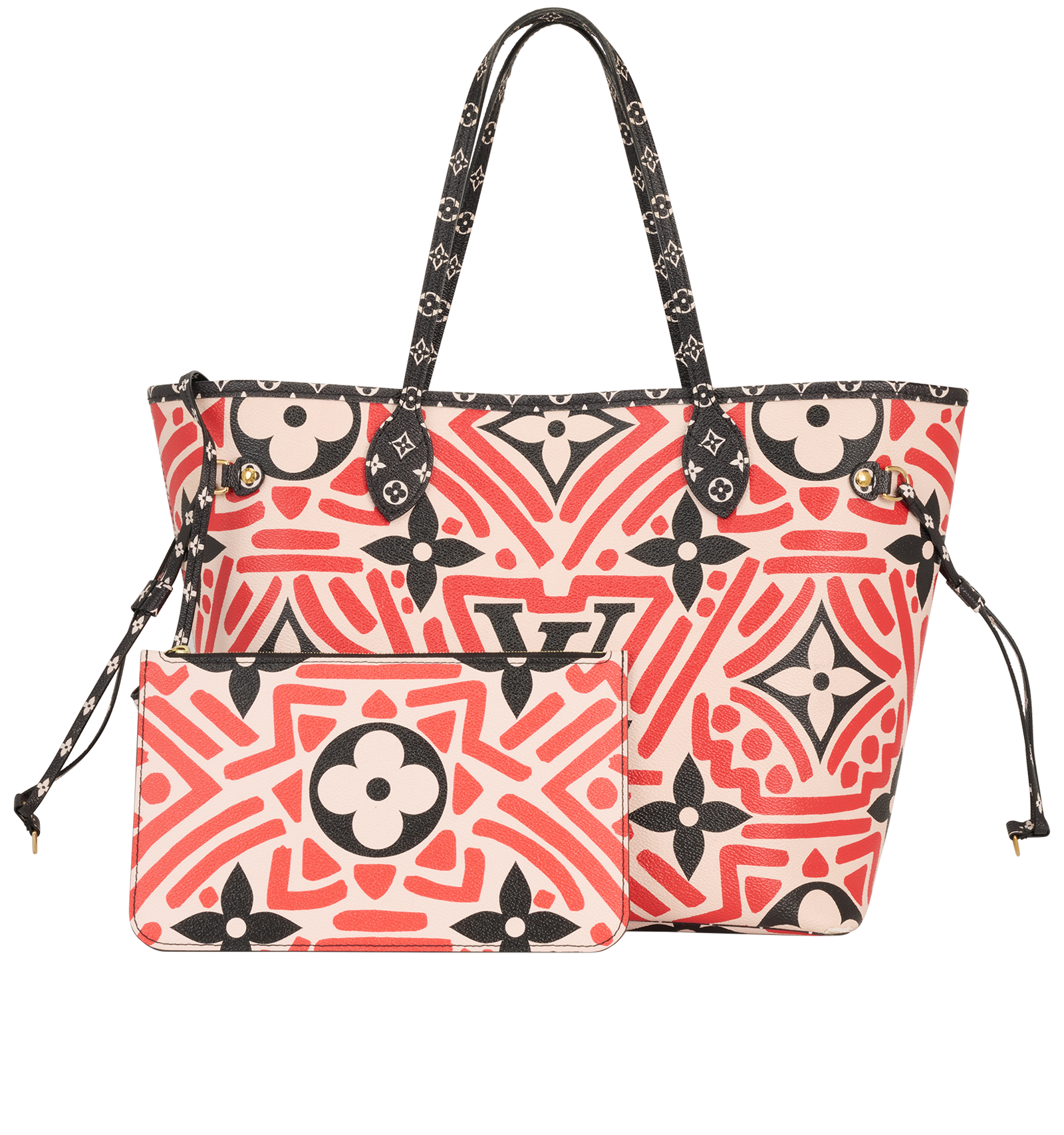 Limited Edition Neverfull MM, &pound;1,100, Handbags, Beige/Black/Red, Canvas, Other view